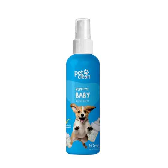 Perfume para Cães e Gatos Baby Pet Clean 60ml