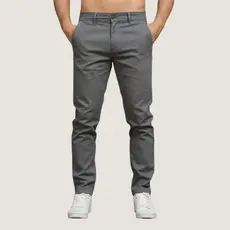 Calça Sarja Masculina Slim Masculino com Lycra Elastano Bolso Faca Confortável Moderna Várias Cores