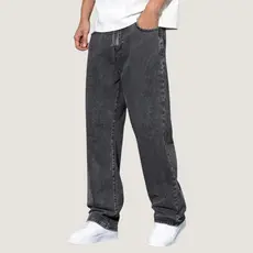 Calça Balão Calca Jeans Masculina Bag Boca Larga Streetwear