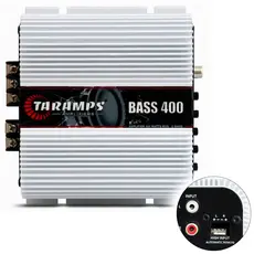 Amplificador Taramps Bass 400 400W RMS 2 Ohms Subwoofers Compacto Potente