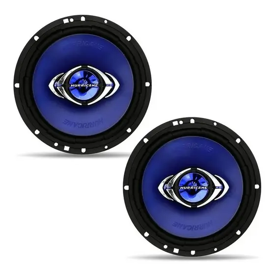 Par de Alto Falantes Quadriaxial Hurricane 6 Polegadas Class CM6 RMS