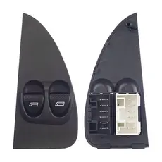 Botão Interruptor Vidro Elétrico Duplo Dianteiro Esquerdo Palio 2001 em Diante
