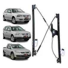 Máquina de Vidro Manual Dianteiro Direito Volkswagen Gol 1998-2014 Custo-Benefício Ideal para Reposição de Peças