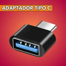 Adaptador OTG Mini Tipo C Macho Para Fêmea USB Conversor Celular