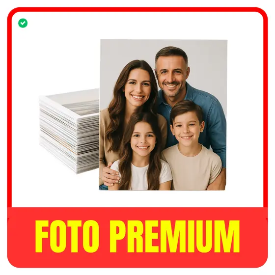 Kit 100 Fotos 10x15 Tamanho Padrão Impressão Revelação - Tipo Papel: Fotográfico Brilho