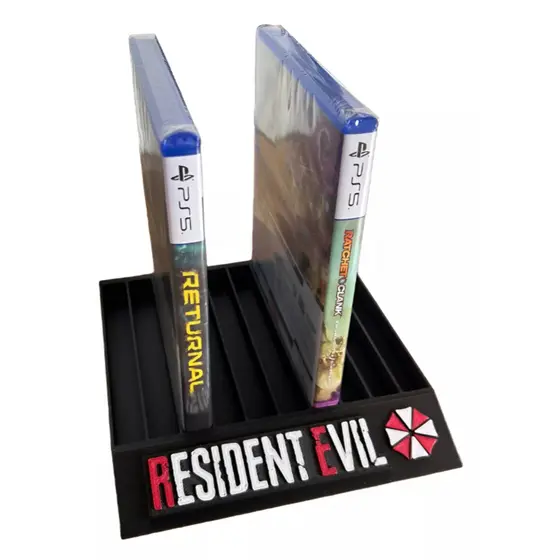 Suporte Case Para Jogos Playstation 5 Ps5 Resident Evil