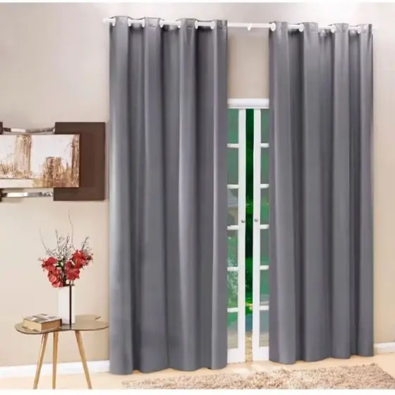 Cortina Blackout 2,00 x 1,40 Corta Luz 100% Blackout janela sala e quarto