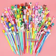 Kit 12 Canetas De Personagem Divesos Cores Pronto a Envio