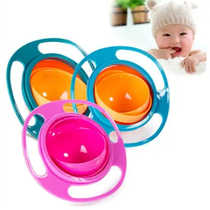 Potinho Pote Prato Mágico Giratório 360° Infantil WL-2389