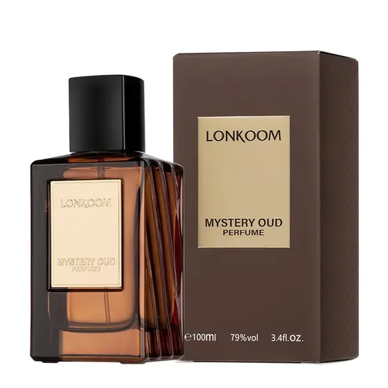 LONKOOM Mystery Oud para Homem - 100ML,  Elegante e Aromático