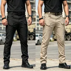 Calça Tática Masculina com Tecido Ripstop - Impermeável, Resistente e para Trilhas