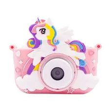 Câmera Digital Crianças Mini Filmadora Portátil Tira Fotos Vídeos Interativa