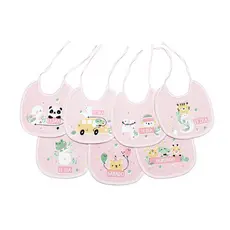 Kit Babador Semaninha Papi Impermeável Menina - 07 Peças