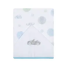 Toalha Fralda  Bebê Papi 1 Camada Soft Carro 100% algodão