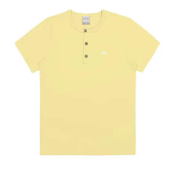 Camiseta Infantil Alakazoo Meia Malha Gola Padre 4 ao 8