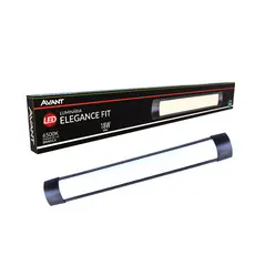 Luminaria Led Elegance Fit 18w 6500K 110v/220v Preto Avant