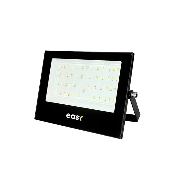 Refletor 100w Led Externo Garagem campo galpão chacara sitio 4000lm 6500k Bivolt Ip66