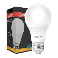 Kit  Lâmpada Led Pera 15w 3000k Branco Quente E27 Bivolt Branco Avant 1 a 3