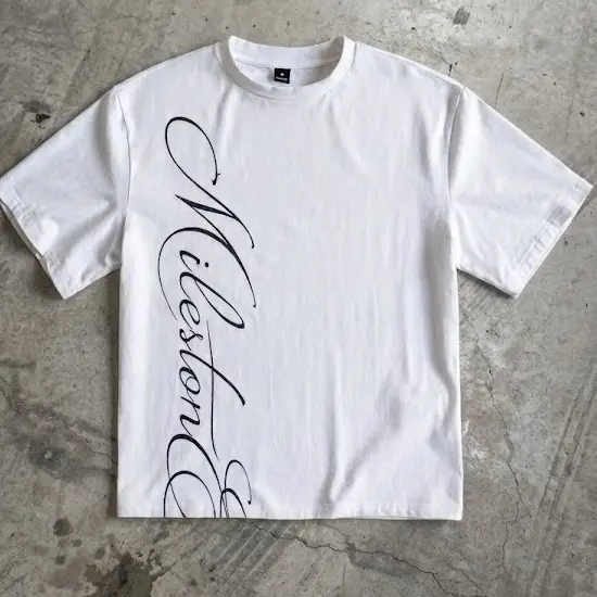 Camisa Básica Milestone Unissex em 100% Algodão