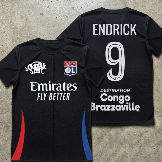 Camisa Dry- Fit Unissex Ly0nna1s 3NDRICK em 100% Poliéster