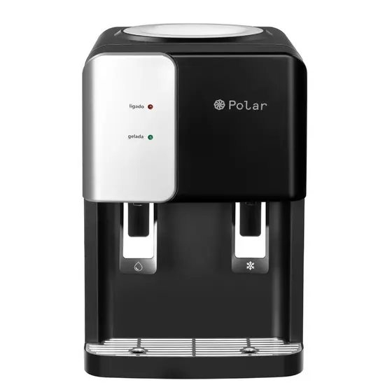 Bebedouro Eletrônico Polar Preto - Agua Natural e Gelada