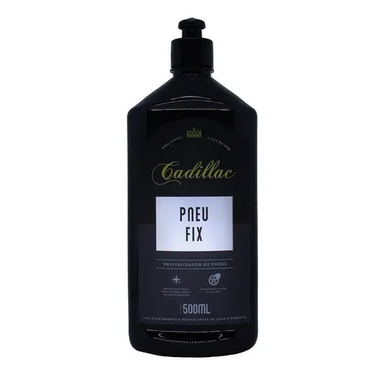 Revitalizador de Pneus Pretinho Pneu Fix 500ml Cadillac