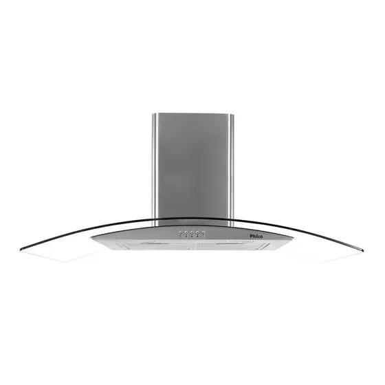 Coifa de Parede Philco Curva 90cm Inox Dupla filtragem PCO90G