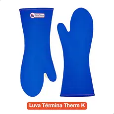 Luva Térmica Benetherm Therm K 2 Dedos 45cm CA 37970 Proteção Calor Intenso Cozinha Industrial EPI