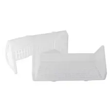 Mini Rede Futebol 10,4cm Trave para Jogo de Botão Brinquedo Bolo e Mesa Lembranças Mimos Gol Copa PACOTE COM 2