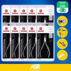 Kit 10 Alicates De Cuticula Original Profissional Mundial 722 Pré Amolado de Fábrica