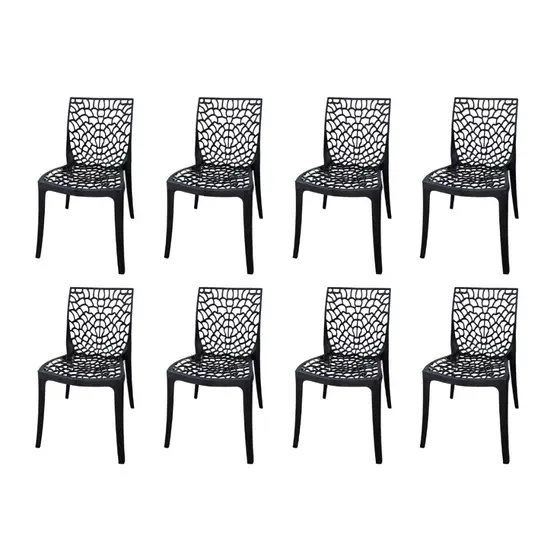 Kit 8 Cadeira Gruvyer Jantar Escritorio Barzinho Envio Rapido Oferta