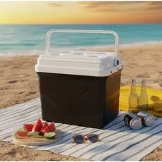 Caixa Térmica 42L Conserva Bem c/ Alça Ideal p/ Viagem Praia Camping Piquenique Passeio Envio Rápido