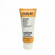 MÁSCARA DE ARGILA NEGRA ROTINA DA MAKE 100G - PORAN