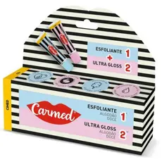 Kit Carmed 2 Em 1 Hidratante Labial E Esfoliante Algodão Doce 10g - Cimed