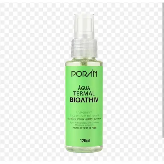 ÁGUA TERMAL PARA PELE OLEOSA E ACNEICA BIOATHIV 120ML -PORAN