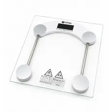 Balança Digital Vidro Eletrônica 180kg Visor LCD Cristal Líquido