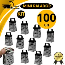 Kit 100 Mini Ralador Inox Ralador Mini Ralador Lembrancinha Ultensilios De Cozinha Legumes Queijos