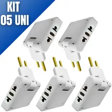 Adaptador Tomada Para Pino Chato 20a 10a Benjamin Articulado Bivolt 03 Saidas Reforçado