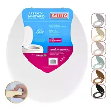 Assento Sanitário Almofadado Astra Oval Studio Deca 6.0 lpf