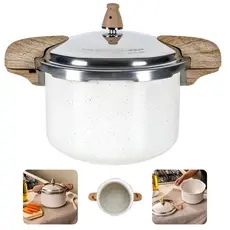 Panela de Pressão Baunilha 5,4L Ceramic Life Indução