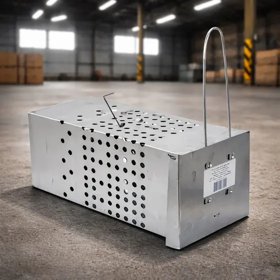 Gaiola Ratoeira Automática Para Ratos, Coletor Vivo Reutilizavel