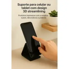 Suporte de Celular para mesa, organização e decoração oferecendo praticidade para casa ou escritório