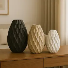 Vaso Decorativo moderno Elegante ideal Para Mesa Sala Rack Escritório Design Moderno Envio Imediato