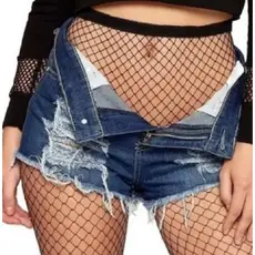 Meia Calça Arrastão Adulto Feminina Elastano Alta Qualidade Trama pequeno Material elástico e resistente