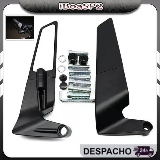 Retrovisor Adequado Para Asa Fixa De Motocicleta