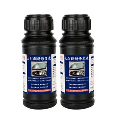 Fluido De Reparo Para Faróis De Carro 100ml*2