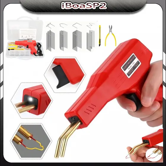 Handy Plastics Soldador Grampeadores Quentes Máquina De Reparação De PVC Bumpers Carro