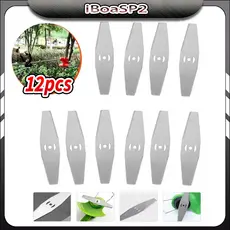 Kit 12 Peças Lâminas De Cortador De Grama Aparador De Bermas