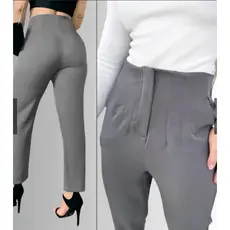 Calça Alfaiataria Cintura Alta Feminina Zra Tendência