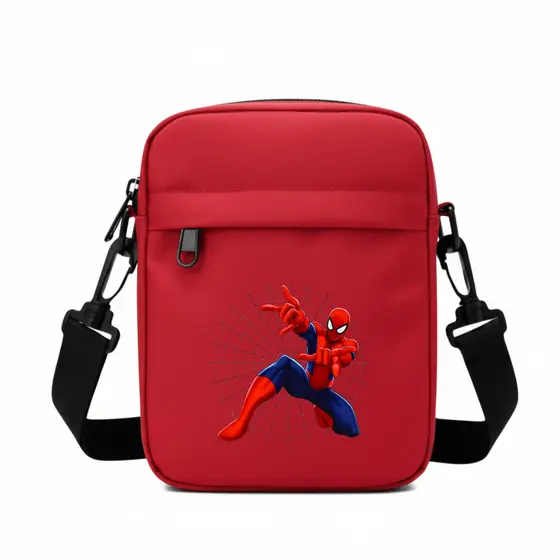 Bolsa Aranha Desenho Transversal Shoulder Bag Tiracolo Pochete Unisex Mini